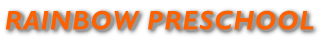 Rainbow preschool